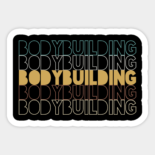 Bodybuilding Sticker by Hank Hill